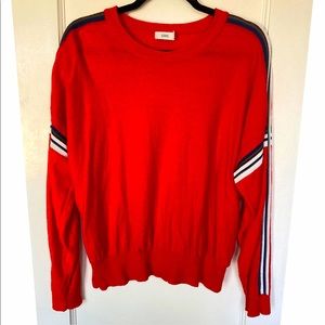 Closed Red Crew Neck Sweater